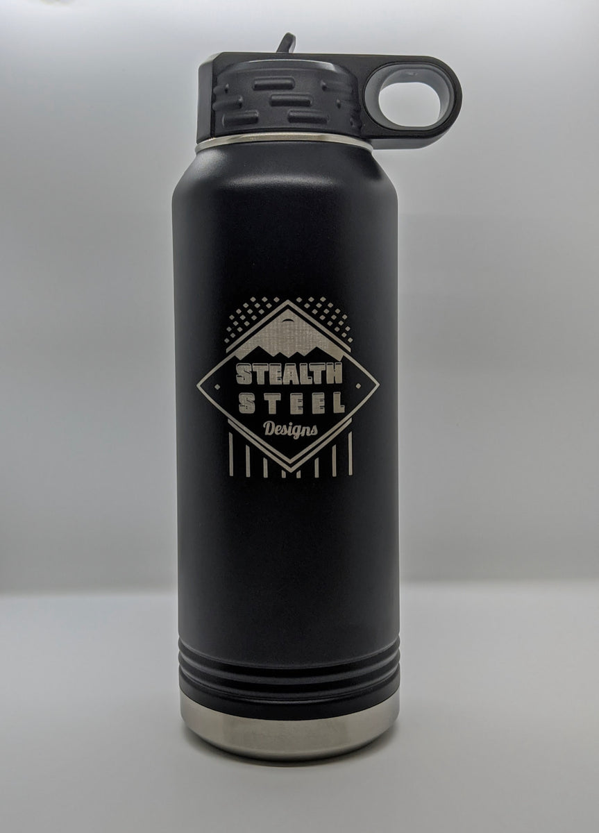 NCIS Special Agent Laser Engraved SIC Water Bottle